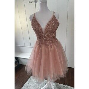 Pink Party Dress - adult small